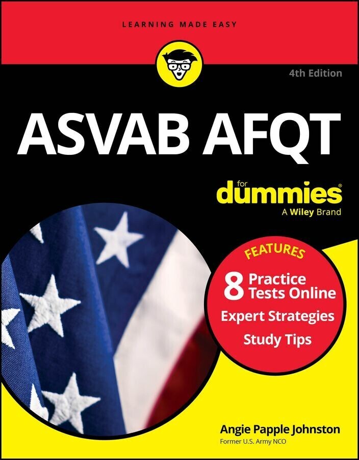 ASVAB AFQT For Dummies main product photo