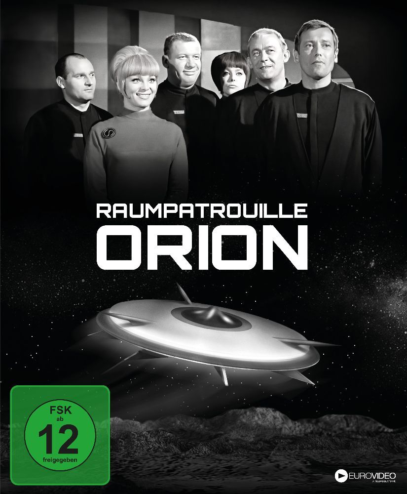 Raumpatrouille Orion, 4 Blu-ray (Remastered 4-Disc Limited Mediabook Edition) main product photo