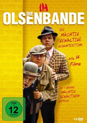 Die (mächtig gewaltige) Olsenbande Gesamtedition - mit ebenso mächtig gewaltigen Extras, 15 DVD