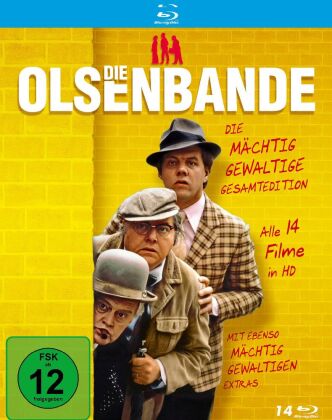 Die (mächtig gewaltige) Olsenbande Gesamtedition - mit ebenso mächtig gewaltigen Extras, 14 Blu-ray