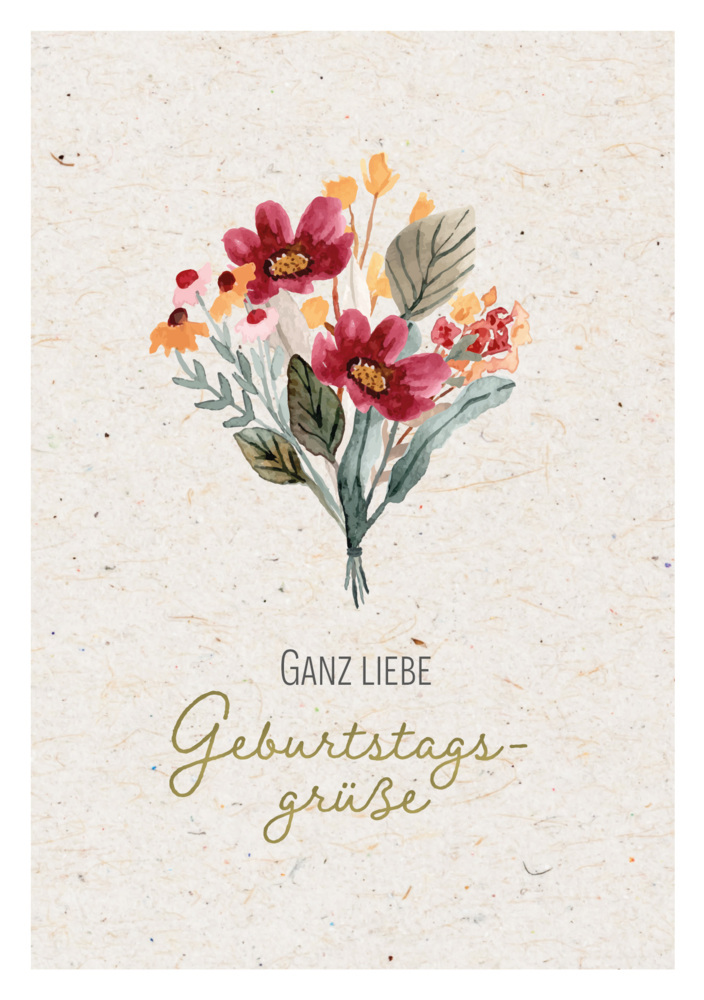 Ganz liebe Geburtstagsgrüße main product photo