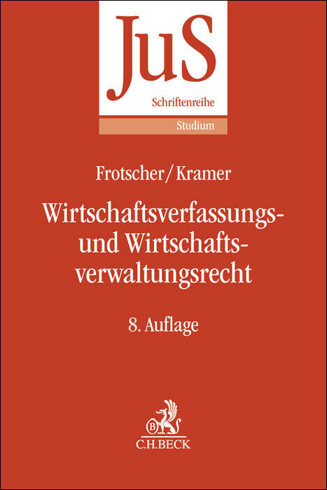 Wirtschaftsverfassungs- und Wirtschaftsverwaltungsrecht main product photo