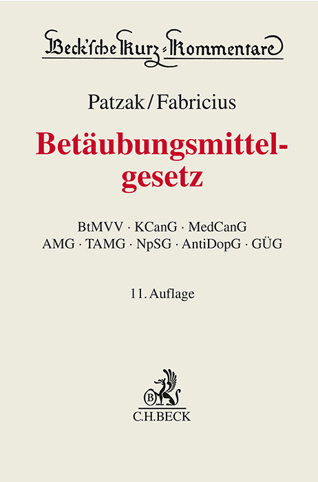 Betäubungsmittelgesetz main product photo