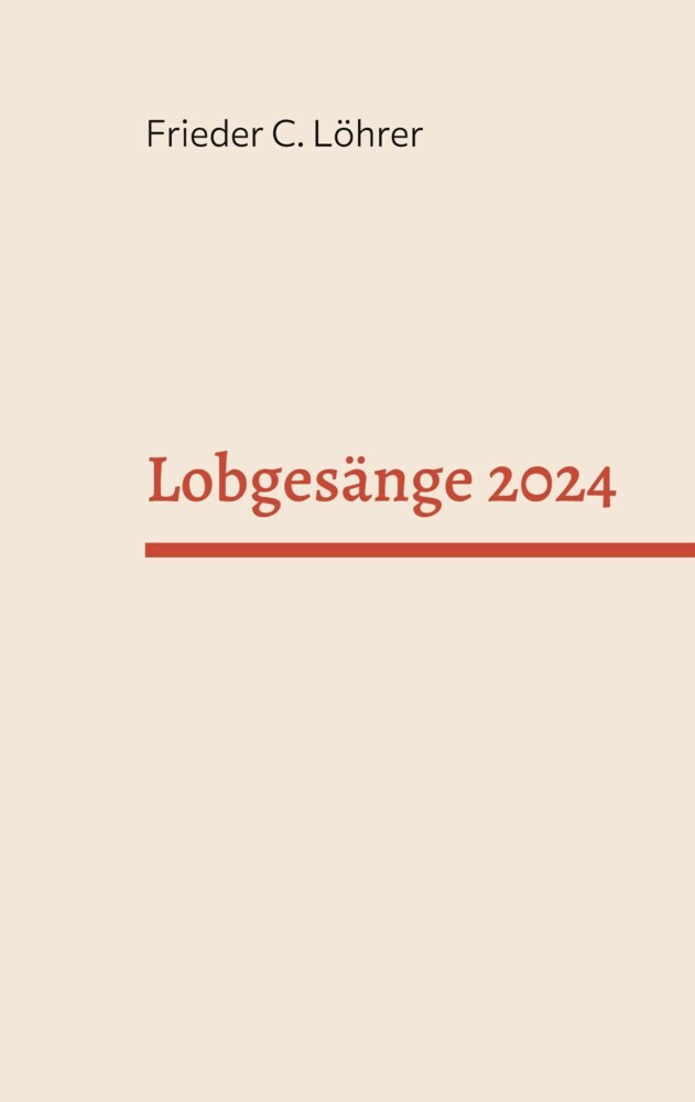 Lobgesänge 2024 main product photo