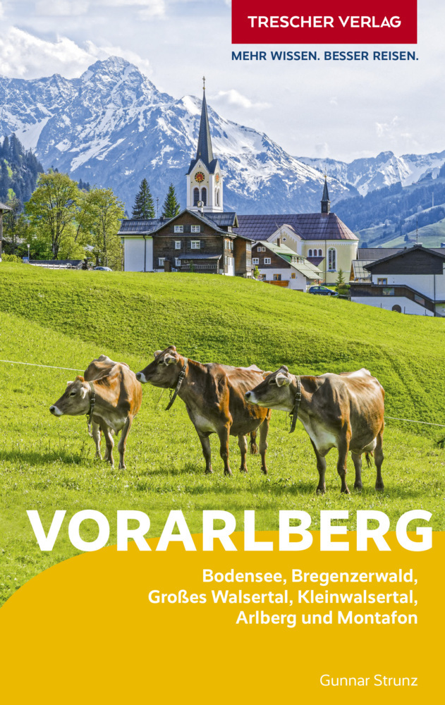 TRESCHER Reiseführer Vorarlberg main product photo