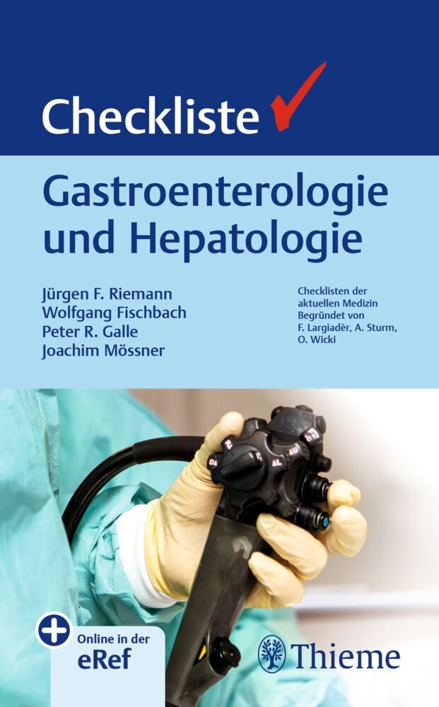 Checkliste Gastroenterologie und Hepatologie main product photo