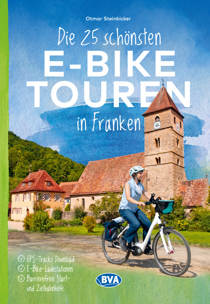 Die 25 schönsten E-Bike Touren in Franken main product photo