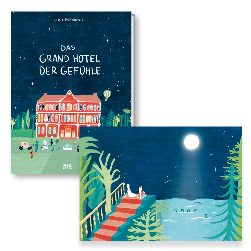 Das Grand Hotel der Gefühle. Wenn Liebe, Wut und Dankbarkeit bei uns einziehen: Gefühle beschreiben und benennen., Print | Format (Vollformat): 20,5 x 29 cm | signiert | Auflage: limitiert auf 50 Exemplare main product photo