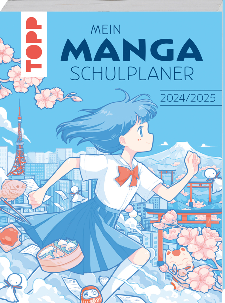 Mein Manga-Schulplaner 2024/2025. Von Chiana aka @chiana.art und Hiro aka @einfachjapanisch main product photo