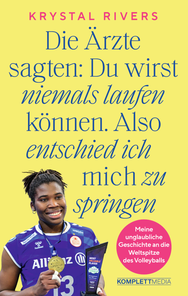 Die Ärzte sagten: Du wirst niemals laufen können. Also entschied ich mich zu springen main product photo