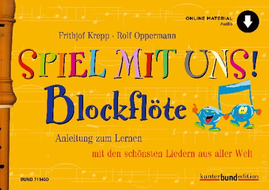 Spiel mit uns! Blockflöte main product photo