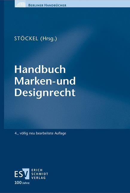 Handbuch Marken- und Designrecht main product photo