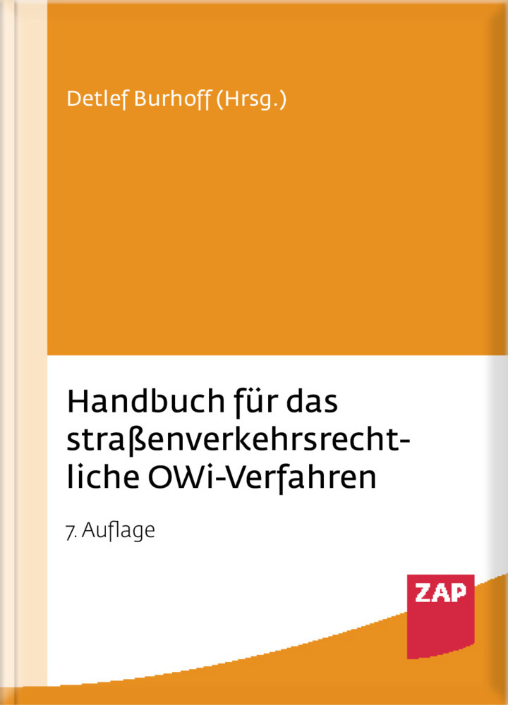 Handbuch für das straßenverkehrsrechtliche OWi-Verfahren main product photo