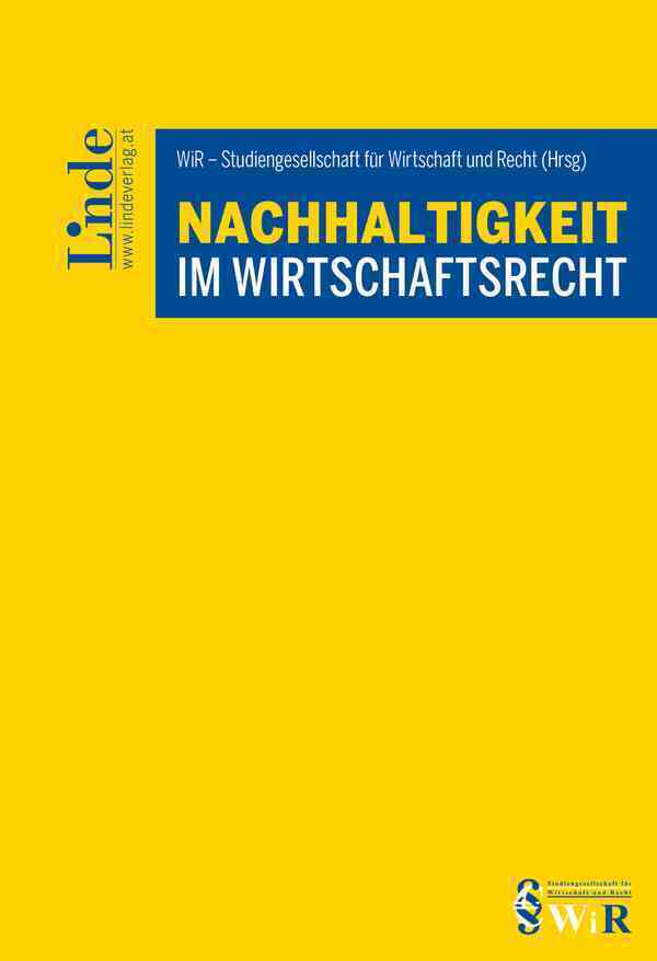 Nachhaltigkeit im Wirtschaftsrecht main product photo
