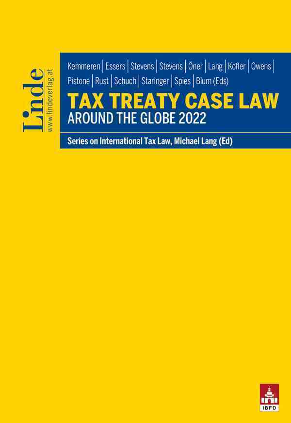Tax Treaty Case Law around the Globe 2022 main product photo