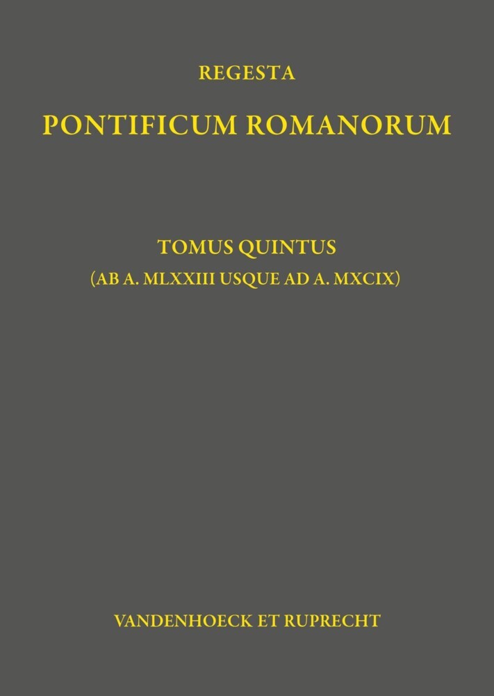 Regesta Pontificum Romanorum main product photo