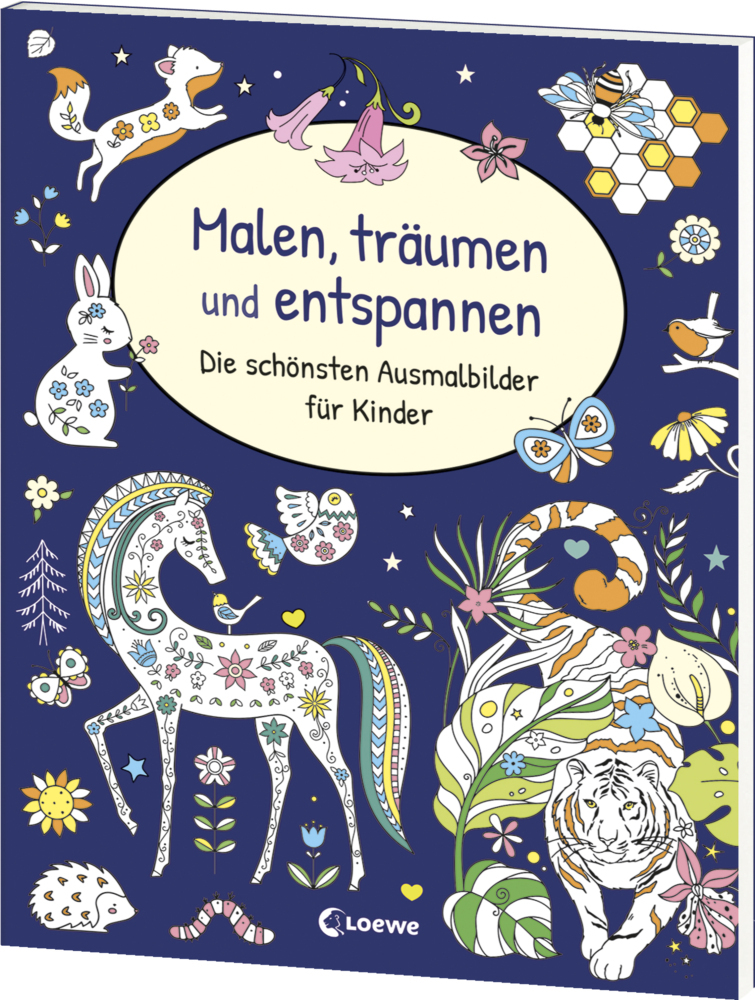 Malen, träumen und entspannen - Die schönsten Ausmalbilder für Kinder main product photo