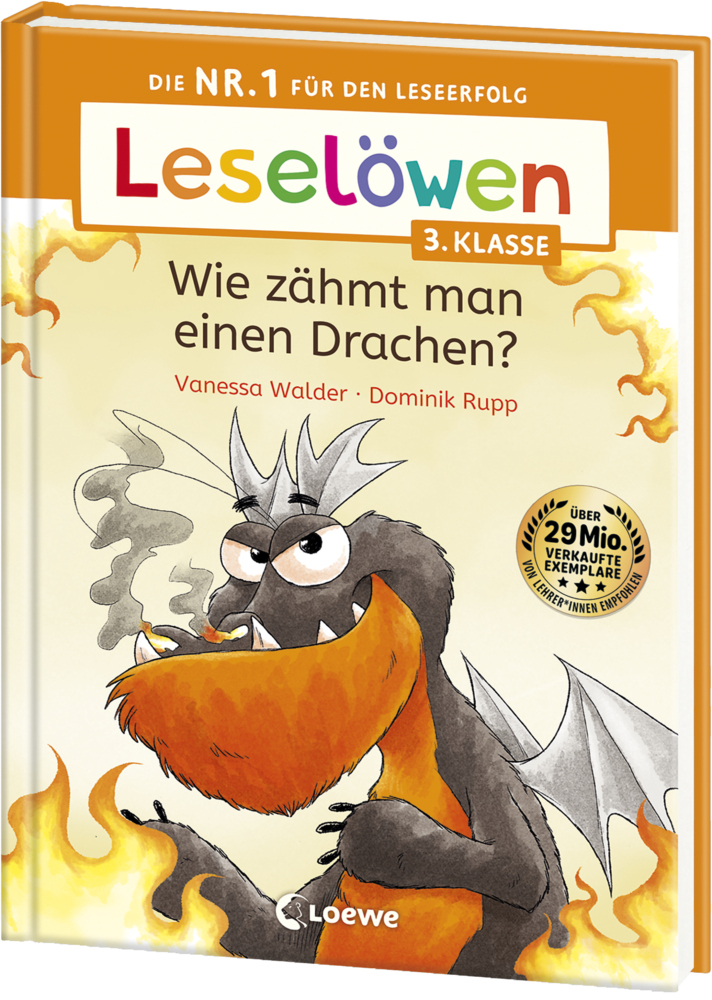 Leselöwen 3. Klasse - Wie zähmt man einen Drachen? main product photo