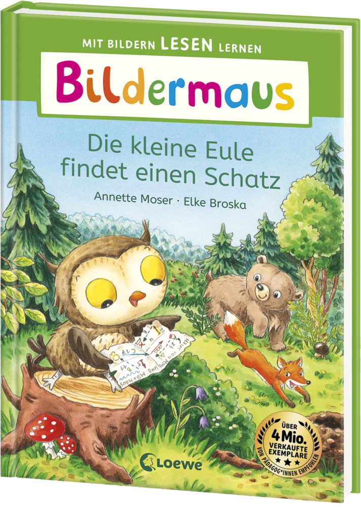 Bildermaus - Die kleine Eule findet einen Schatz main product photo