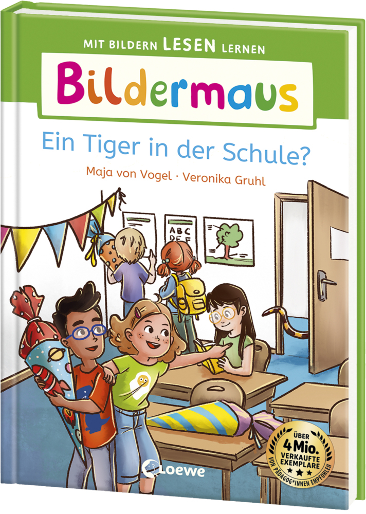 Bildermaus - Ein Tiger in der Schule? main product photo