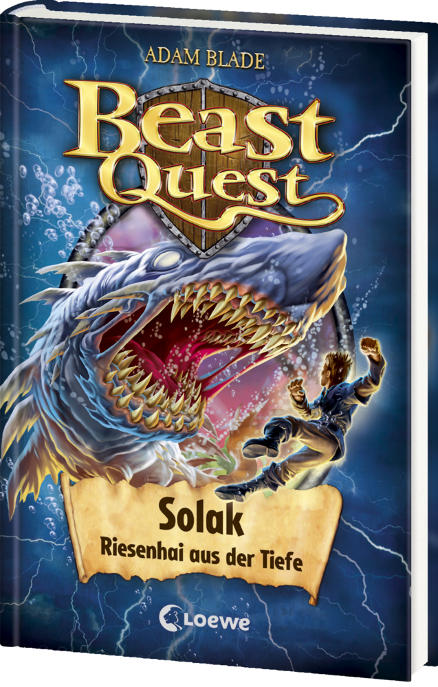 Beast Quest (Band 67) - Solak, Riesenhai aus der Tiefe main product photo