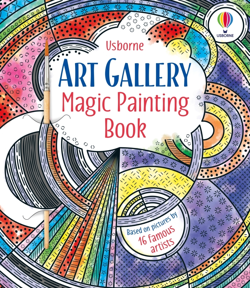 Art Gallery Magic Painting Book main product photo