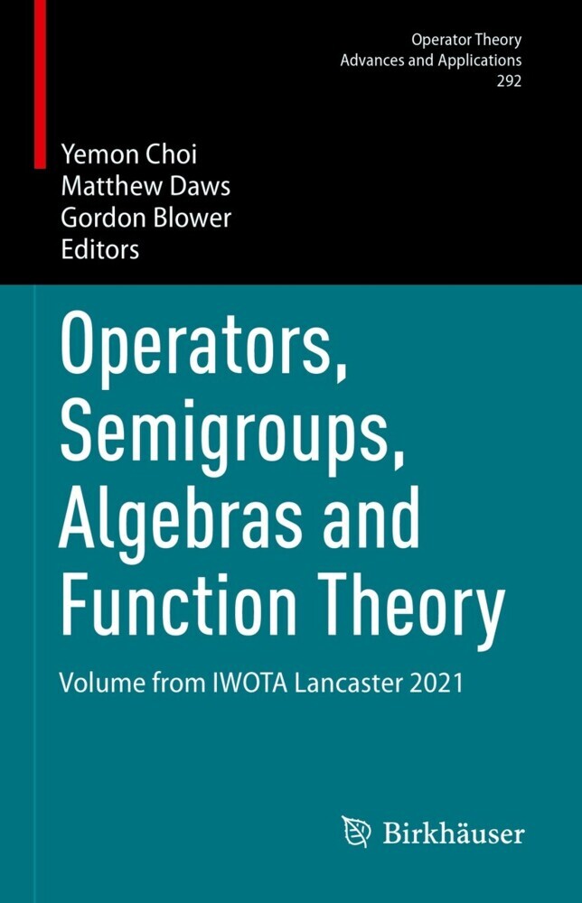 Operators, Semigroups, Algebras and Function Theory main product photo