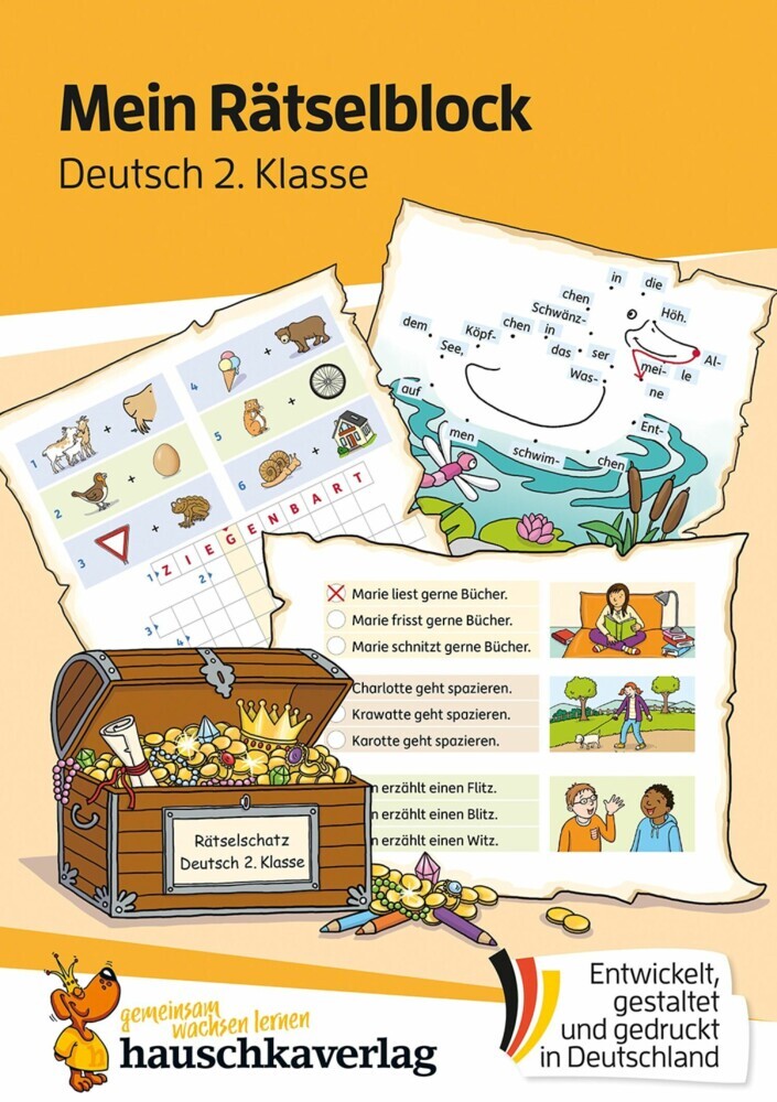 Mein Rätselblock Deutsch 2. Klasse main product photo