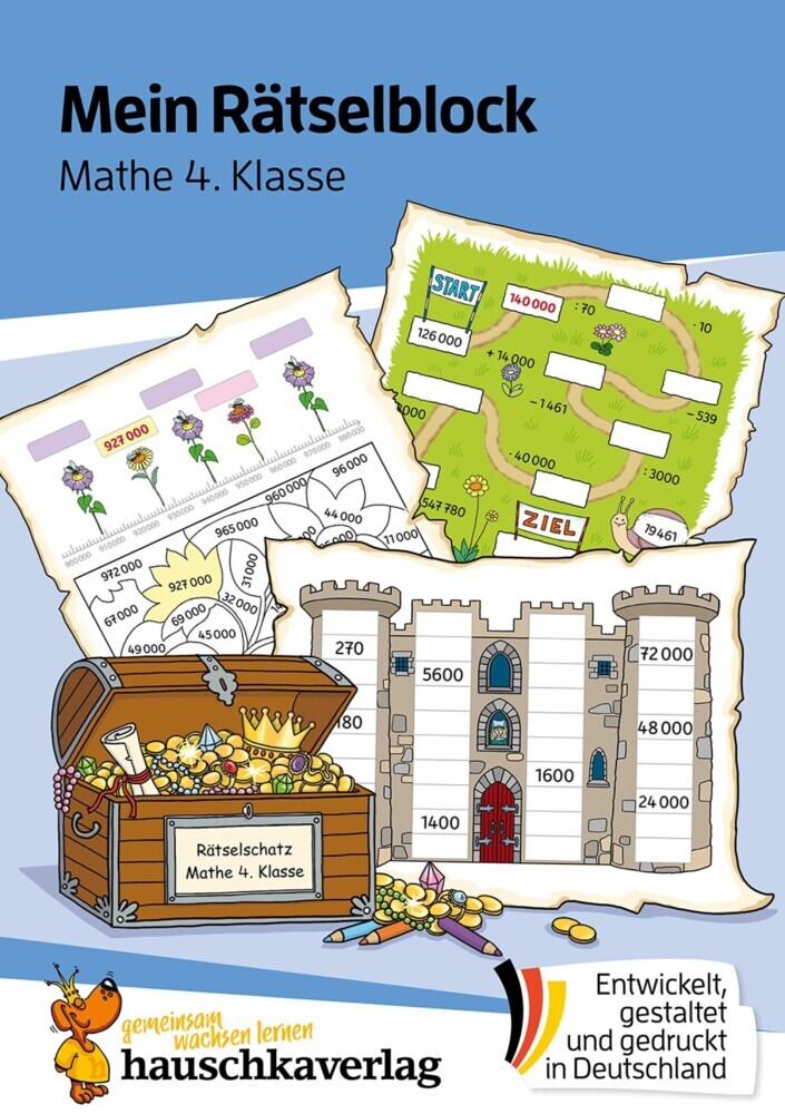 Mein Rätselblock Mathe 4. Klasse main product photo