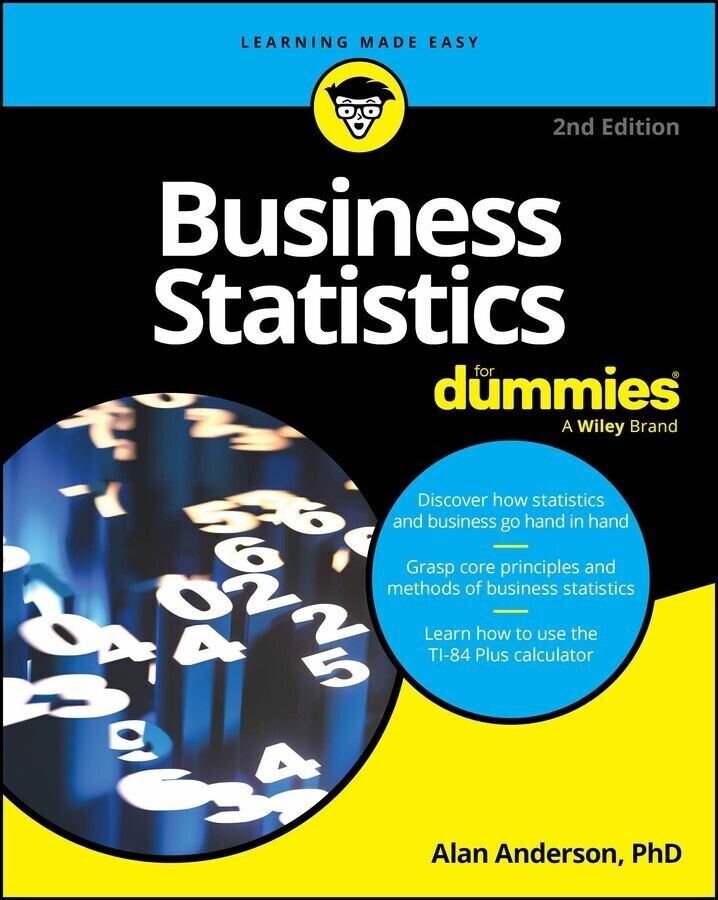 Business Statistics For Dummies main product photo
