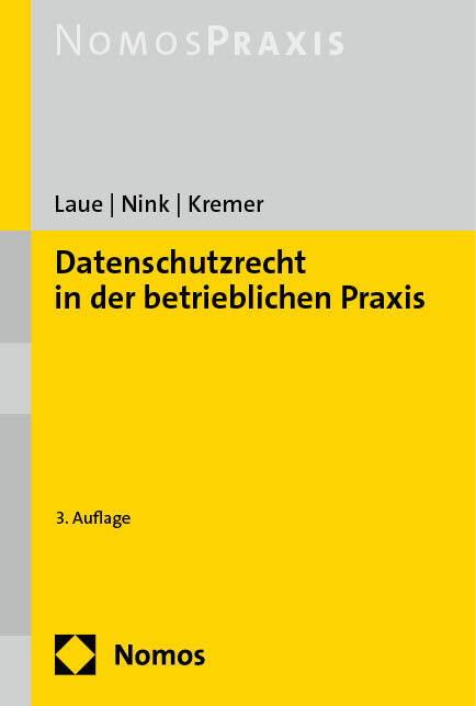 Datenschutzrecht in der betrieblichen Praxis main product photo