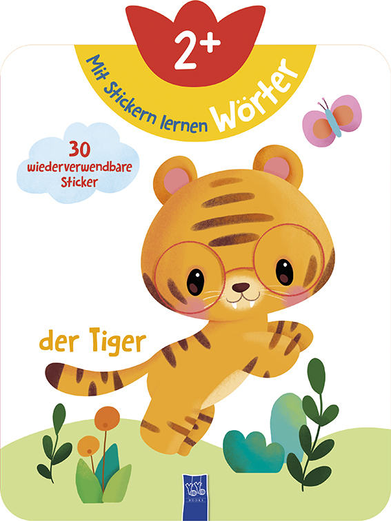 Mit Stickern lernen 2+ (Wörter), m. 30 Beilage main product photo