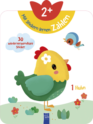 Mit Stickern lernen 2+ (Zahlen), m. 30 Beilage