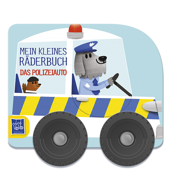 Mein kleines Räderbuch - Das Polizeiauto main product photo