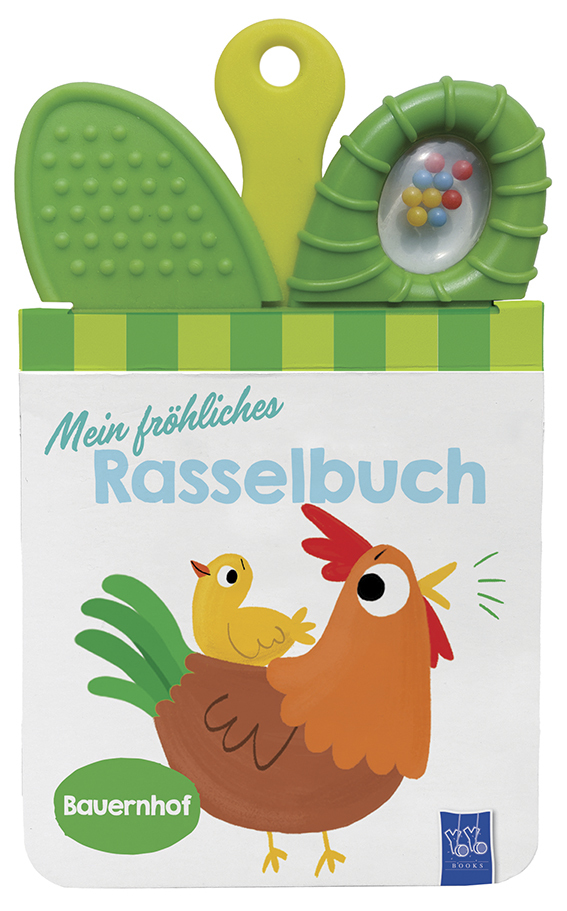 Mein fröhliches Rasselbuch - Bauernhof main product photo