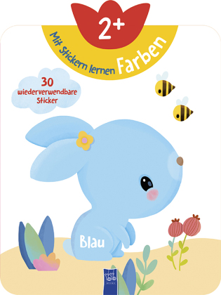 Mit Stickern lernen 2+ (Farben), m. 30 Beilage