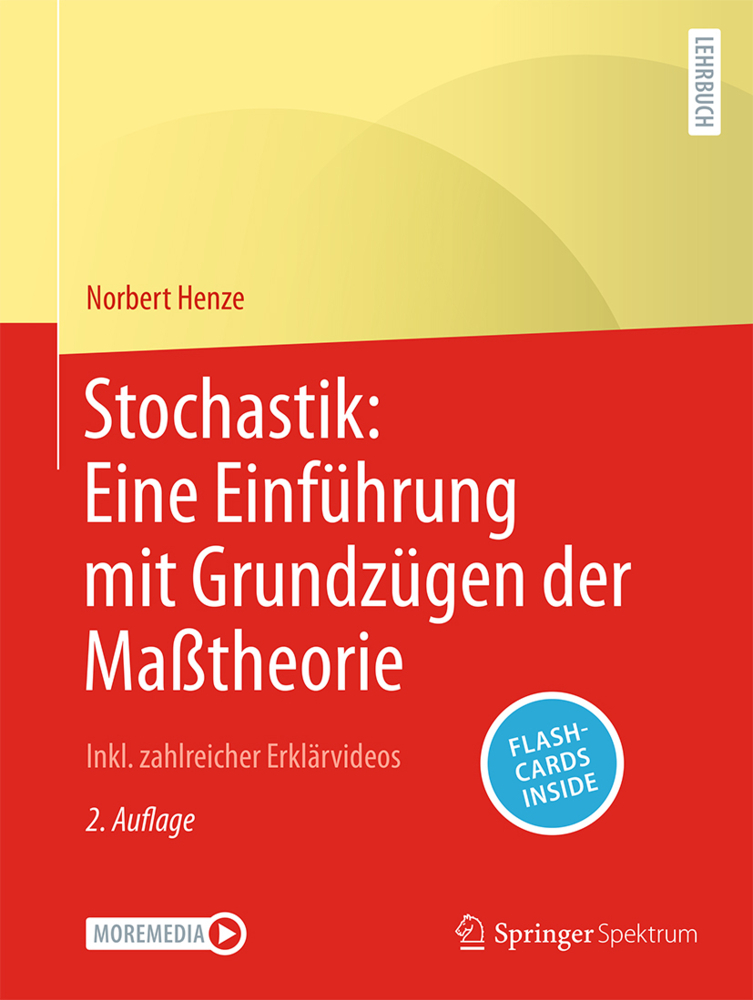 Stochastik: Eine Einführung mit Grundzügen der Maßtheorie, m. 1 Buch, m. 1 E-Book main product photo