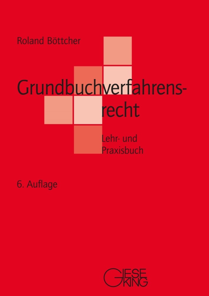 Grundbuchverfahrensrecht main product photo