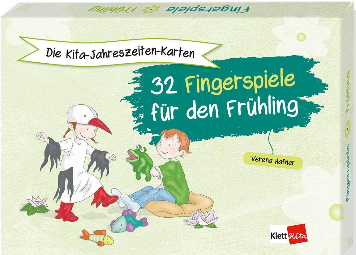 Die Kita-Jahreszeiten-Karten: 32 Fingerspiele für den Frühling main product photo