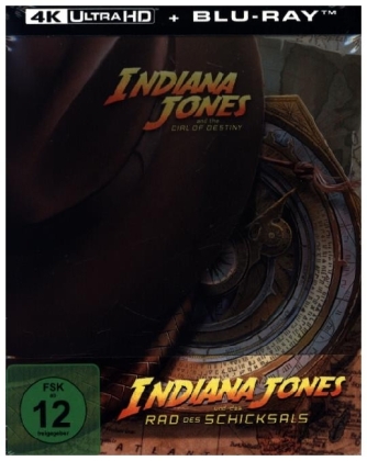 Indiana Jones und das Rad des Schicksals, 1 4K UHD-Blu-ray + 1 Blu-ray (Limited Steelbook)