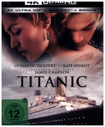 Titanic, 1 4K UHD-Blu-ray + 2 Blu-ray