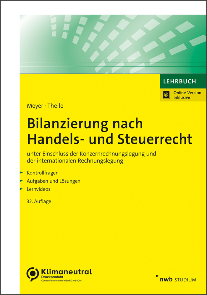 Bilanzierung nach Handels- und Steuerrecht main product photo