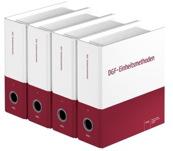 DGF-Einheitsmethoden, 4 Teile