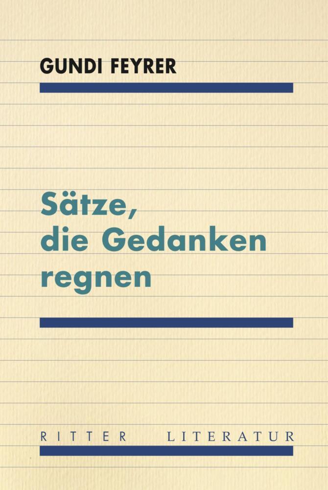 Sätze, die Gedanken regnen main product photo