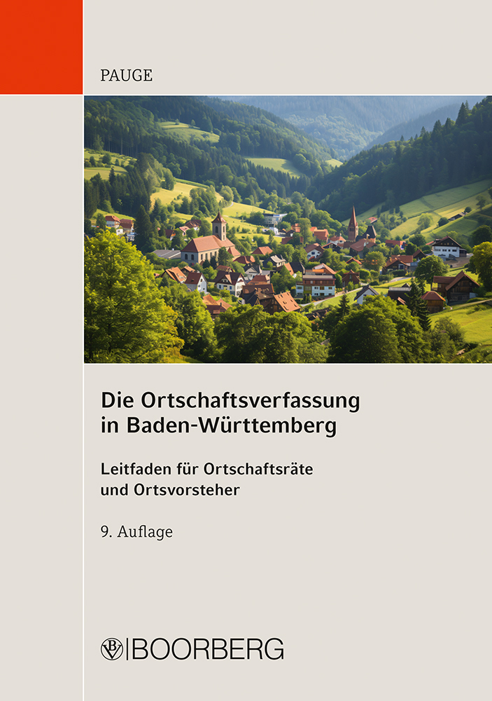 Die Ortschaftsverfassung in Baden-Württemberg main product photo