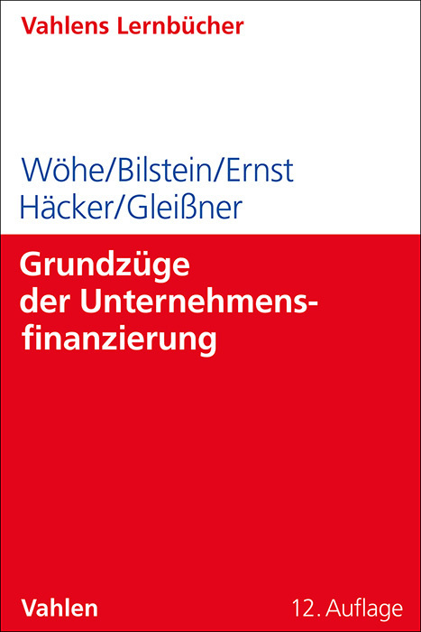 Grundzüge der Unternehmensfinanzierung main product photo
