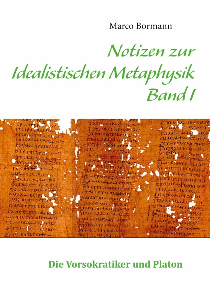 Notizen zur Idealistischen Metaphysik I main product photo