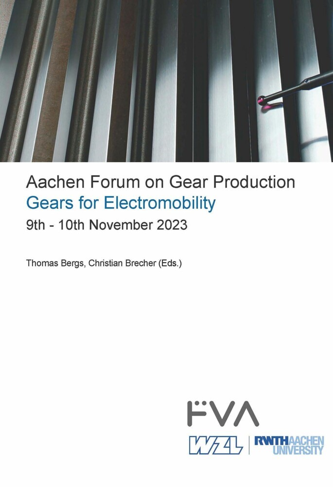 Aachen Forum on Gear Production - Gears for Electromobility. 9th - 10th November 2023 main product photo