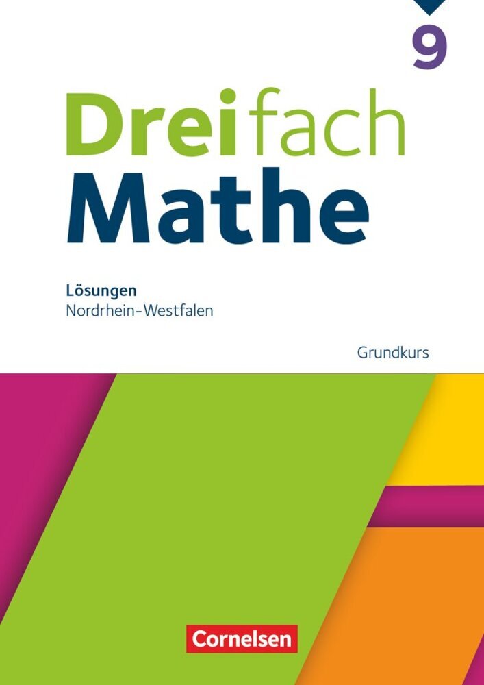 Dreifach Mathe - Nordrhein-Westfalen - Ausgabe 2022 - 9. Schuljahr main product photo