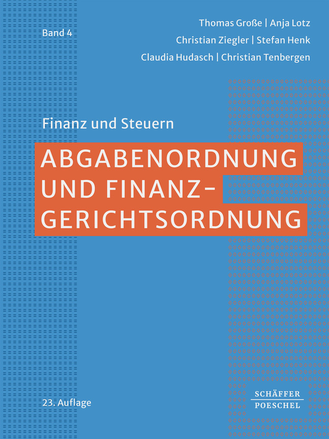 Abgabenordnung und Finanzgerichtsordnung main product photo